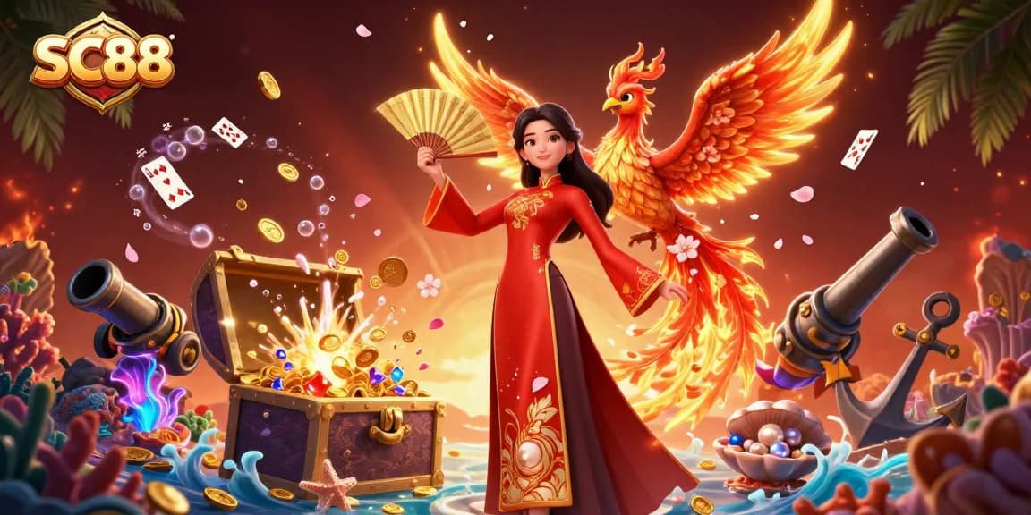 Engage in thrilling casino experiences with SC88, featuring captivating visuals and vibrant gameplay elements.
