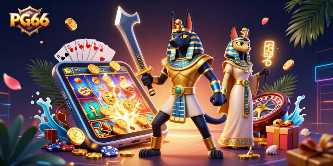 Engage in thrilling slot gaming adventures at PG66, featuring vibrant graphics and golden rewards.