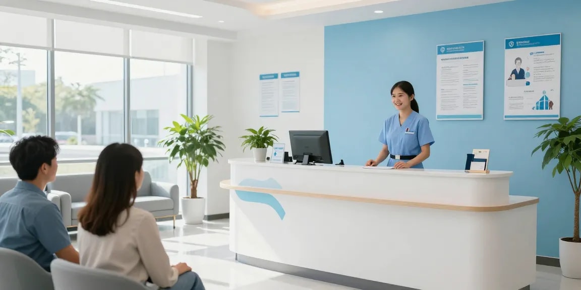 BL 555 healthcare clinic providing patient care in a professional environment with trusted medical services.
