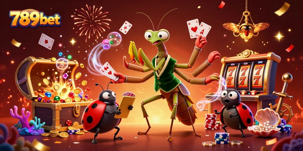 Join the fun at 789bet with a vibrant casino scene featuring exciting games and celebrations.