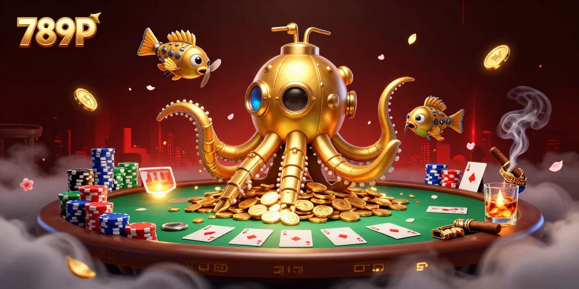 Experience thrilling poker action at 789P casino with dynamic golden kraken submarines and rich game elements.