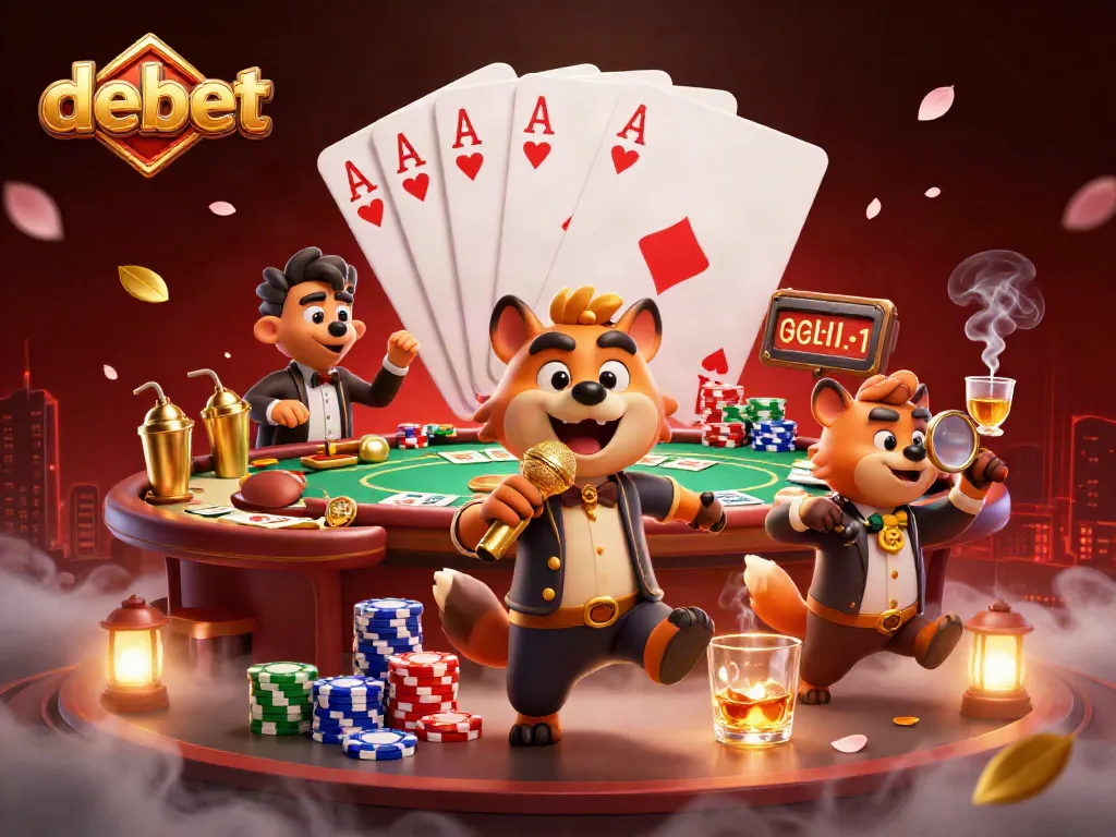 Experience debet's vibrant casino atmosphere through a dynamic hyena comedy club scene.