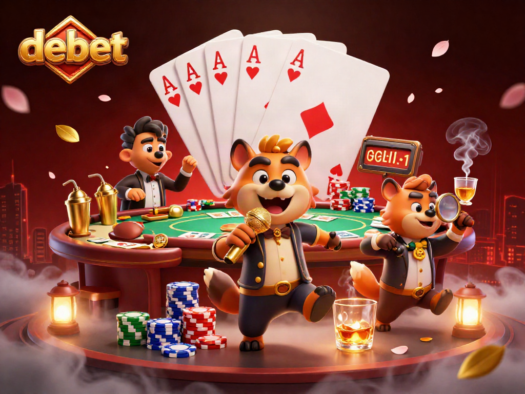 Experience debet's vibrant casino atmosphere through a dynamic hyena comedy club scene.