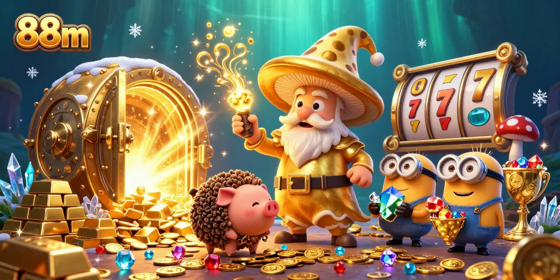 Bet on thrilling adventures with 88m’s gold-infused magical world of slots and treasures.