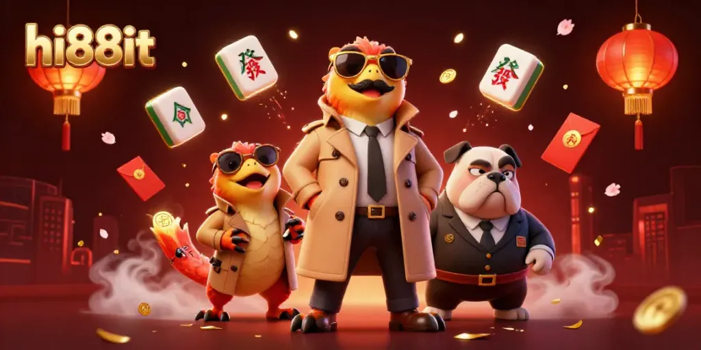 Engage in thrilling casino adventures with hi88it as raptors cleverly disguise themselves to enter a VIP lounge.