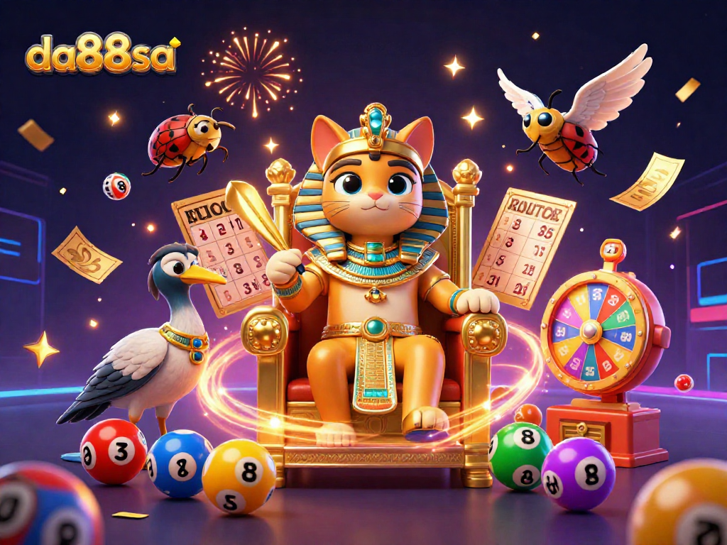 Engage with exciting lottery gameplay at da88sa, featuring vibrant elements and dynamic animations.