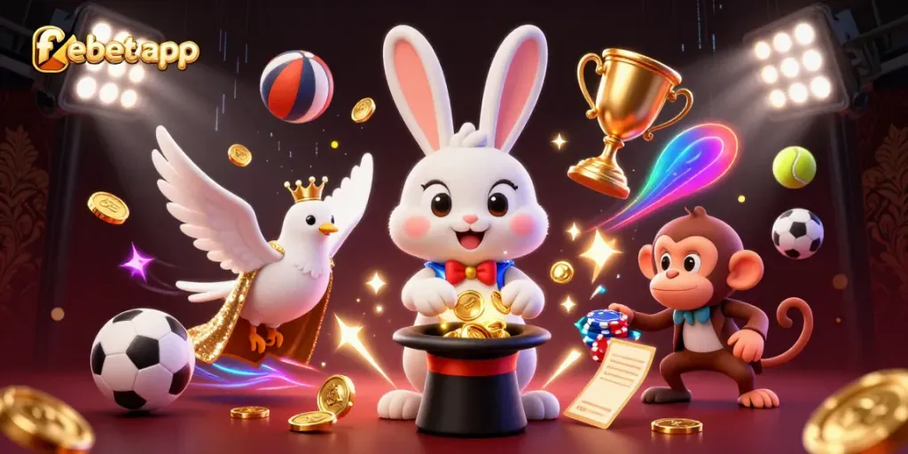 Experience the excitement of gaming with the febet app featuring magical characters and thrilling sports elements.