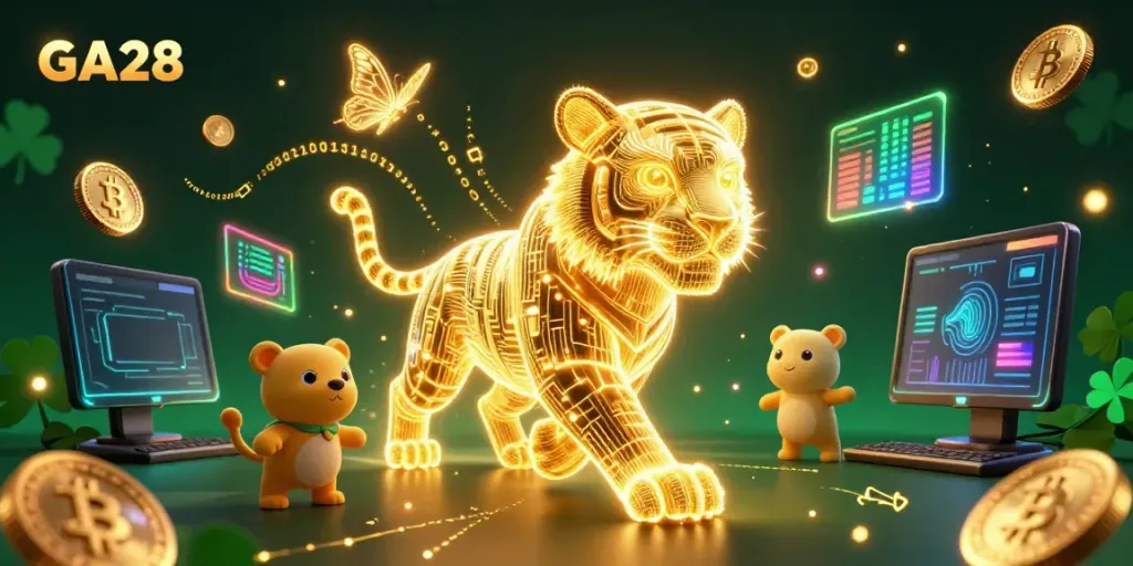 Engage with GA28 by playing thrilling casino games amidst a digital casino landscape.