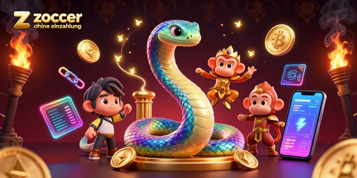 Experience the thrill at zoccer casino ohne einzahlung with enchanting visuals of crypto coins and magical characters.