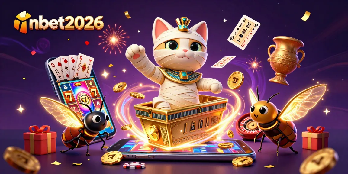 Engage with nbet2026 through vibrant slot games and dynamic gambling elements in a pyramid casino.
