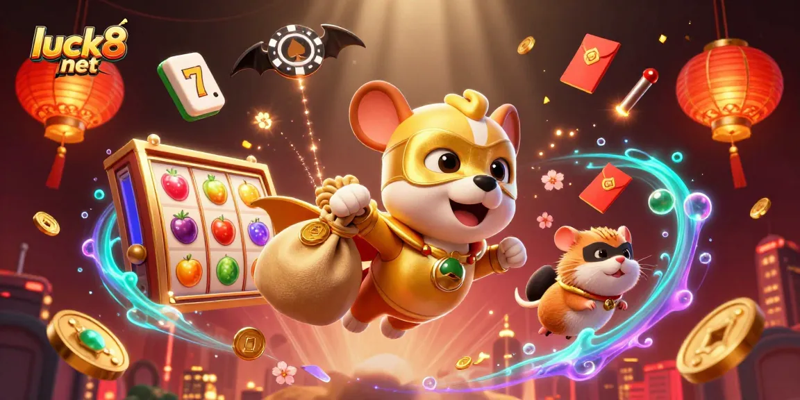 Engage with luck8 net's thrilling casino adventure featuring a superhero dog and dynamic slots!