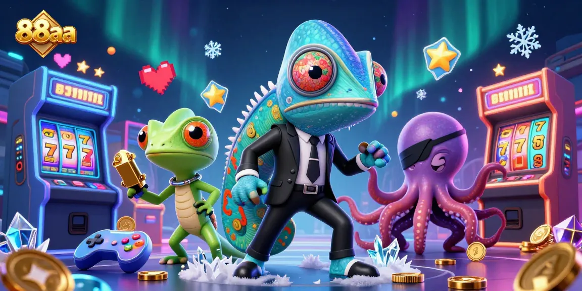 Join the adventure with 88aa as colorful slot machines and playful characters create winning moments.